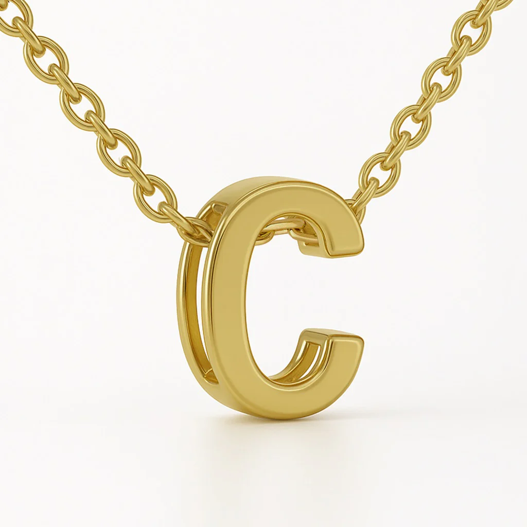 Aurelia Initial Letter Pendant Only