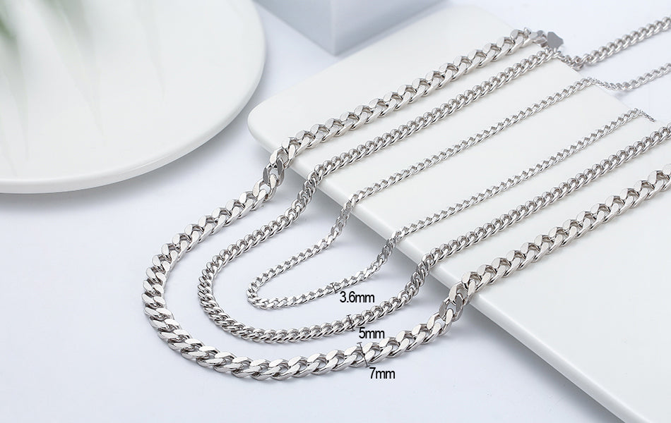 Atlas Curb Unisex Necklace