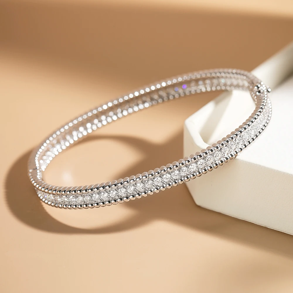 Éclat Signature Moissanite Bracelet
