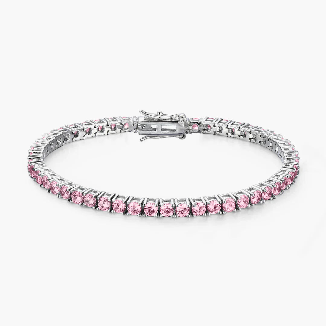 Rosavelle Signature Tennis Moissanite Bracelet