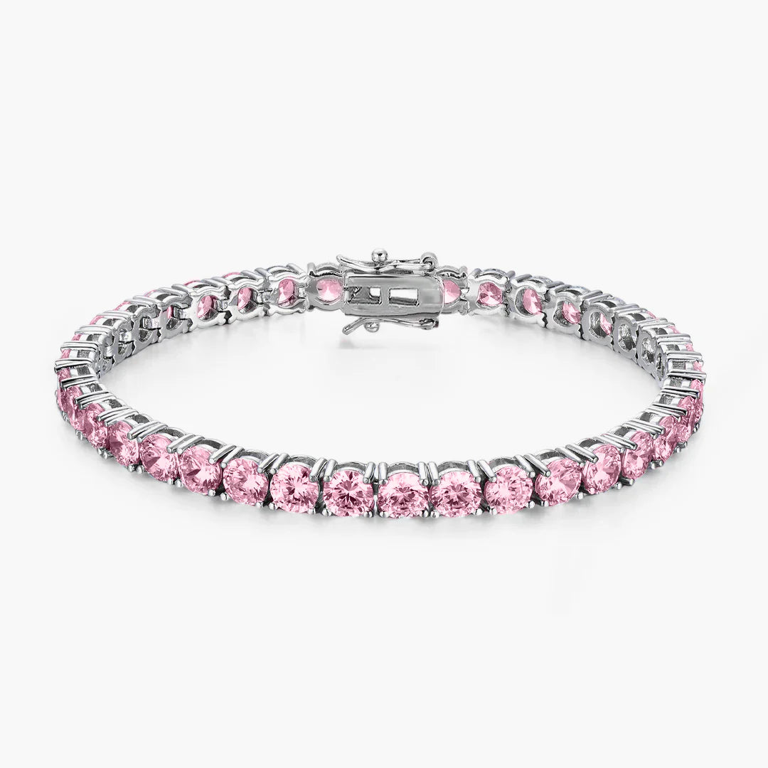 Rosavelle Signature Tennis Moissanite Bracelet