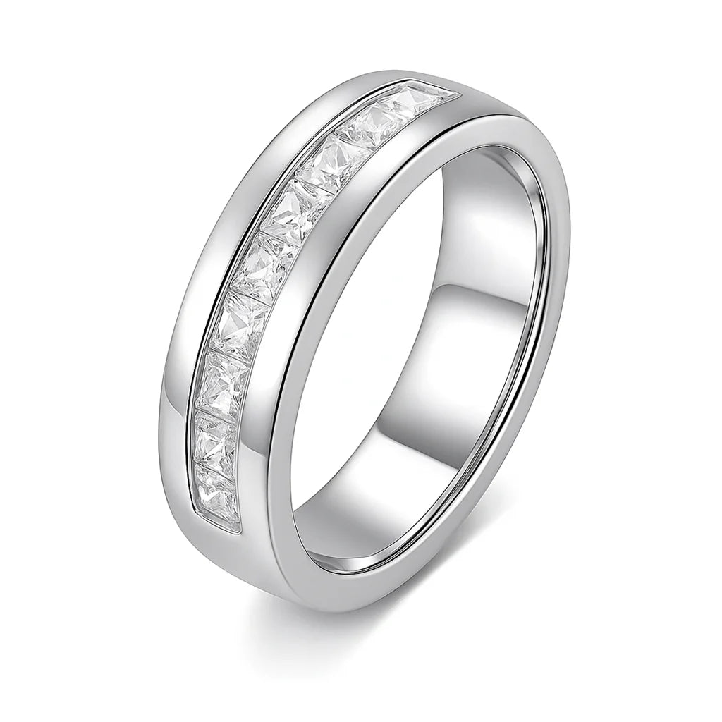 The Zen Signature Moissanite Ring for Men