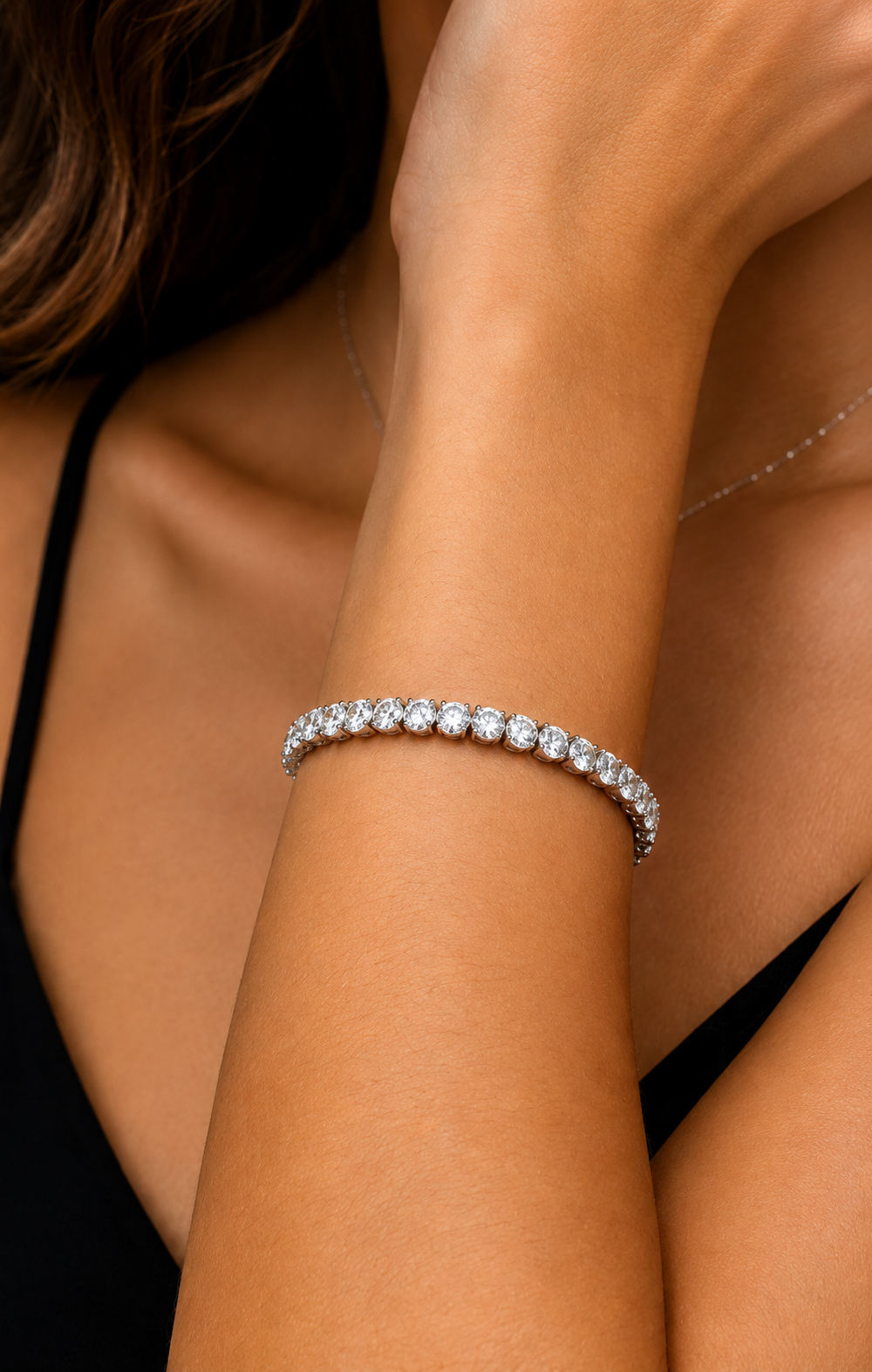 Celestia Signature Tennis Moissanite Bracelet