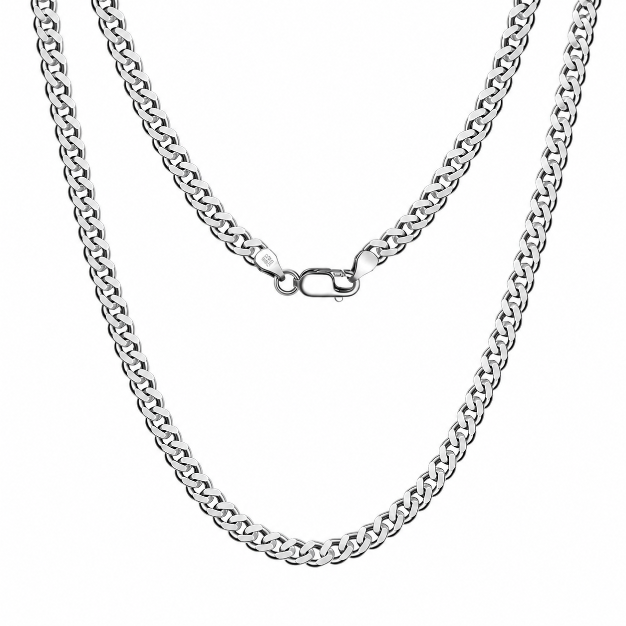 Atlas Curb Unisex Necklace