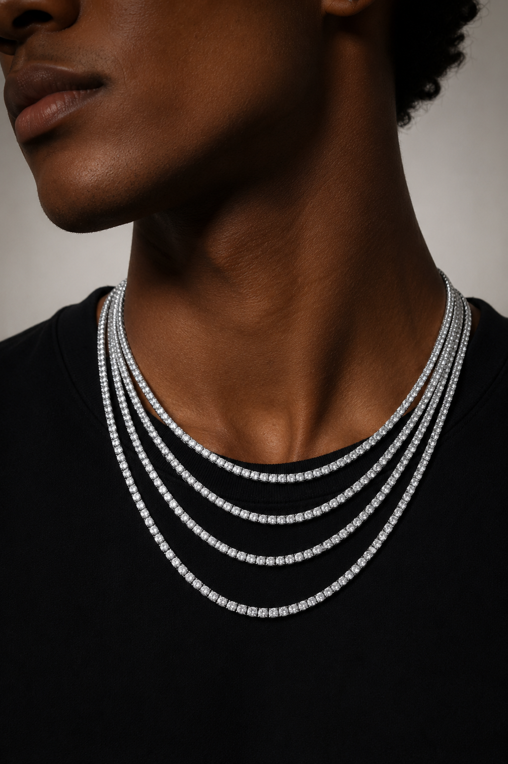 Celestia Signature Tennis Moissanite Necklace