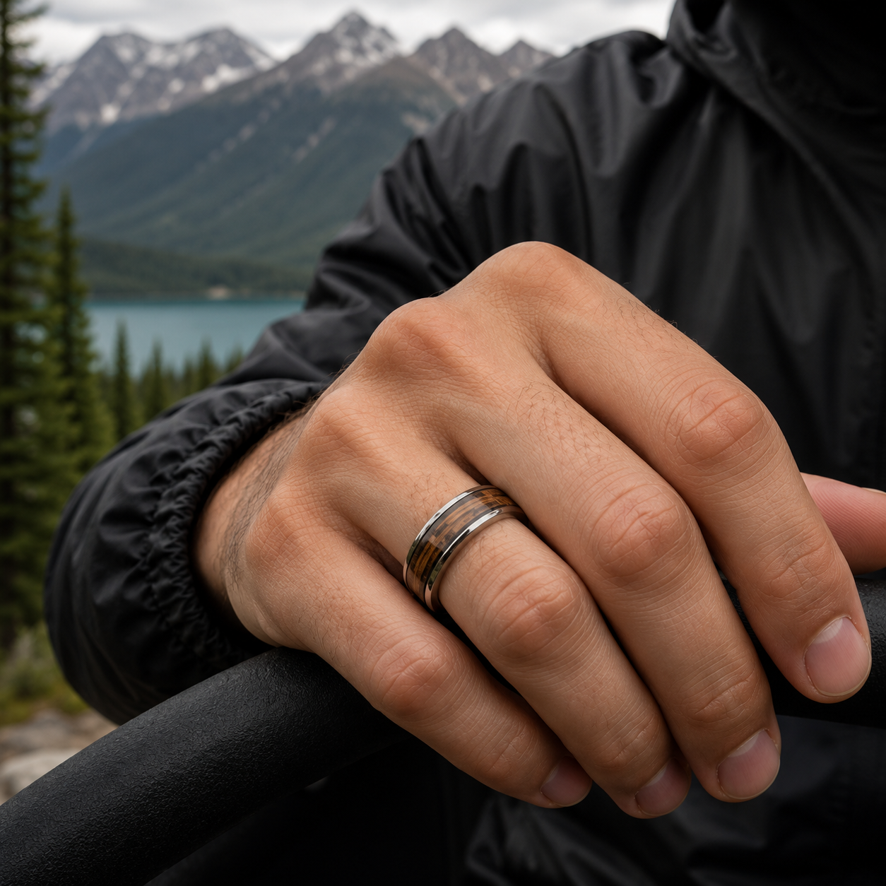 Arden Tungsten Ring For Men