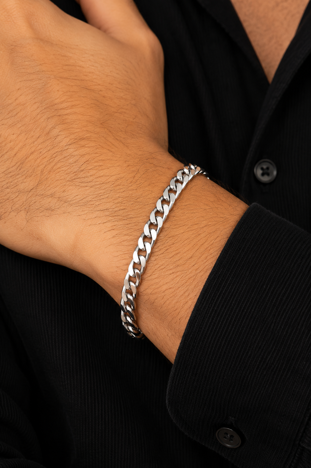 Atlas Curb Bracelet 18k