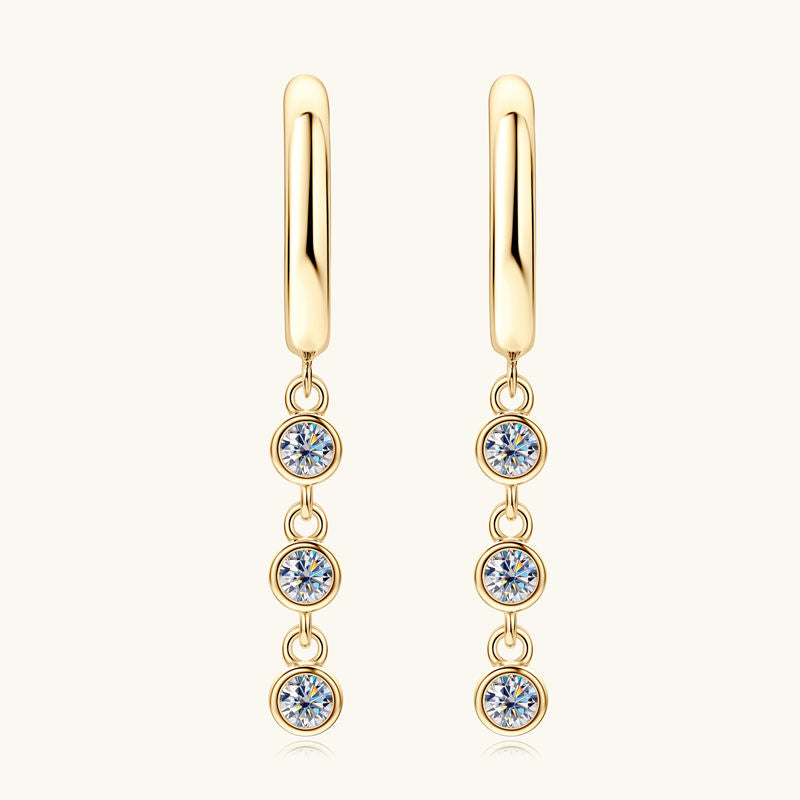 Celestia Station Moissanite  Earrings