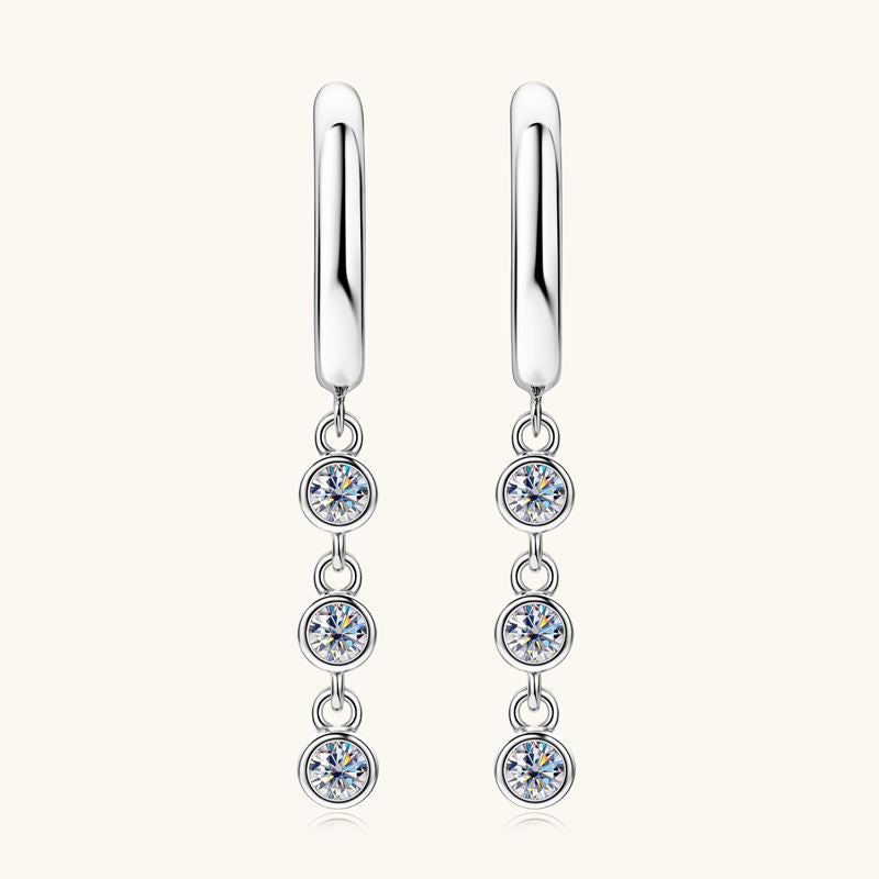 Celestia Station Moissanite  Earrings