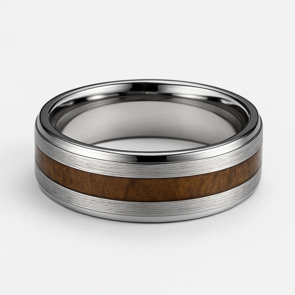 Ironwood Tungsten Ring