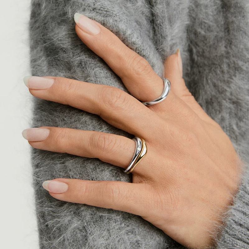 Organic Muse Nesting Ring Set