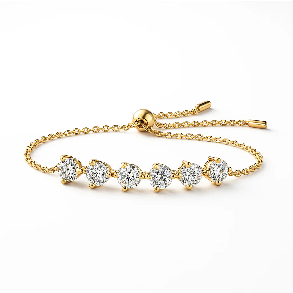 Selene Lumie╠Çre Tennis Bracelet