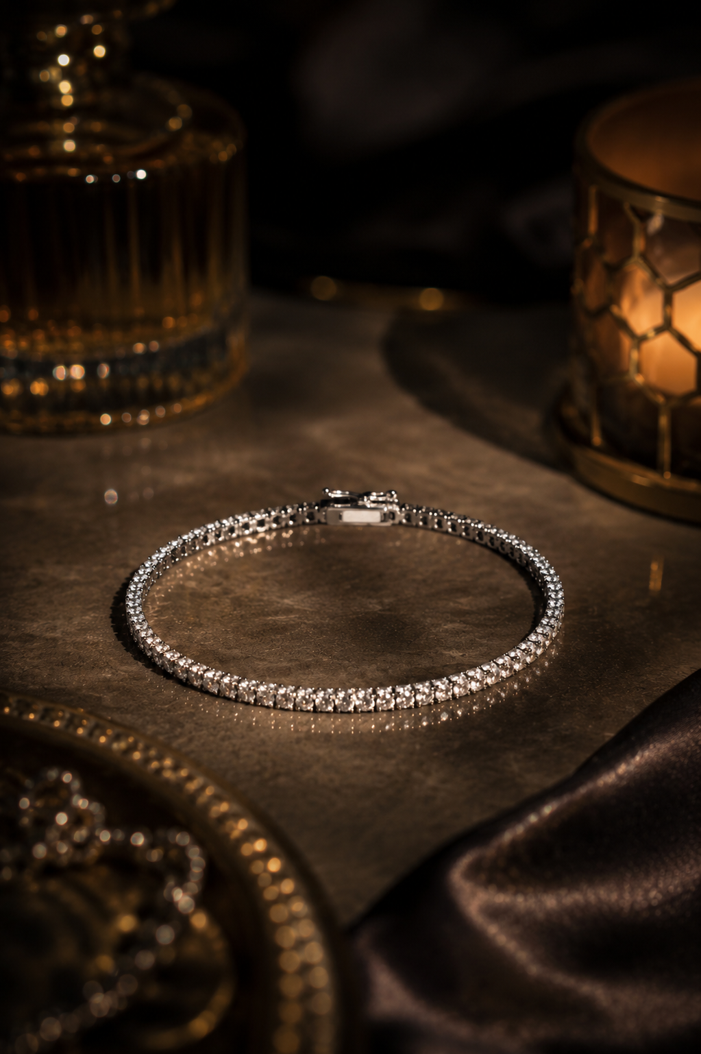 Celestia Diamond Tennis Bracelet