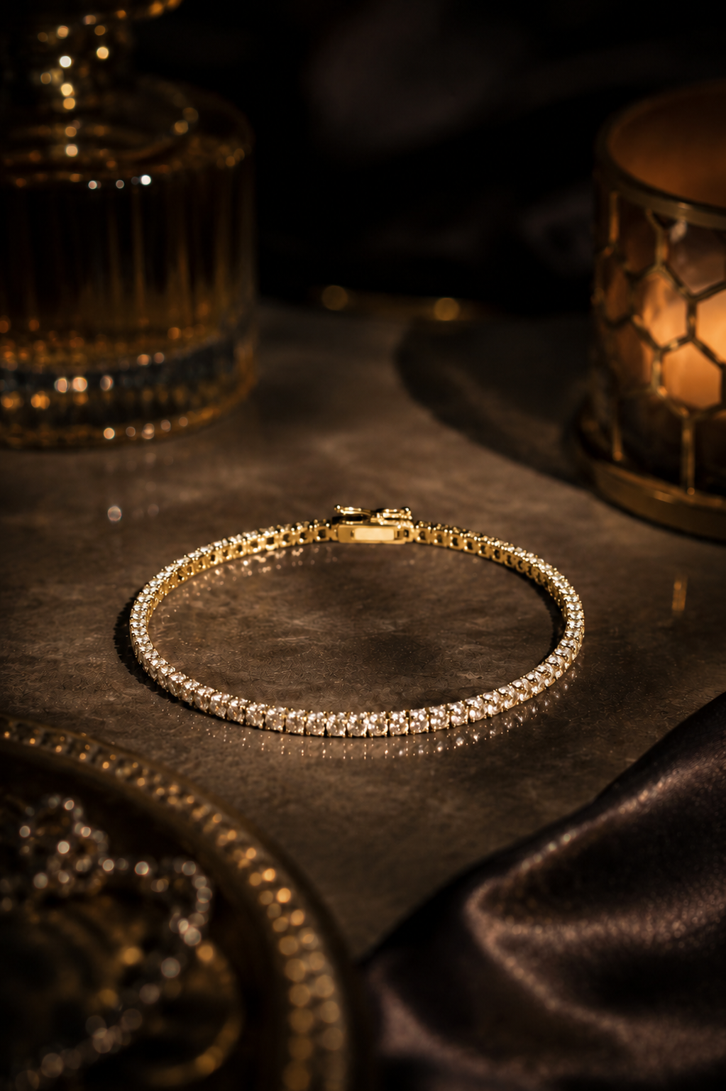 Celestia Diamond Tennis Bracelet