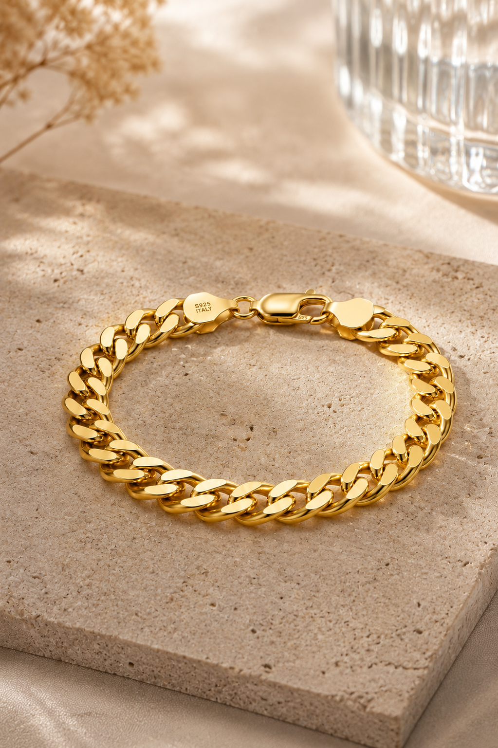 Atlas Curb Bracelet 18k