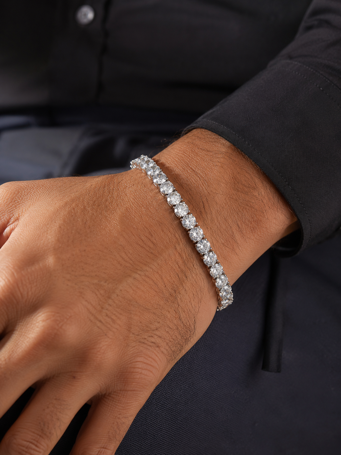 Celestia Diamond Tennis Bracelet